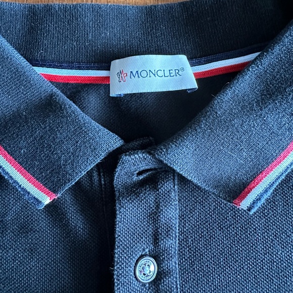 Moncler Long Sleeve Polo - Picture 2 of 5